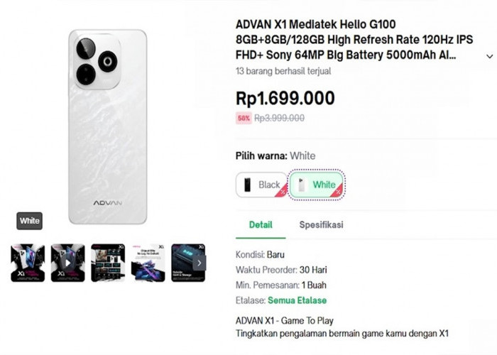  Wow! Hape 120Hz RAM 8GB Harga hanya Rp1,6 Jutaan