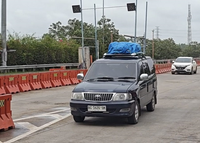 Libur Nataru, Volume Kendaraan di Tol Keramasan Meningkat
