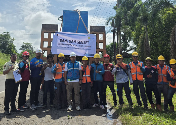 PLN UP3 Ogan Ilir Kirim Genset 250 kVA ke Aceh untuk Percepatan Pemulihan Kelistrikan