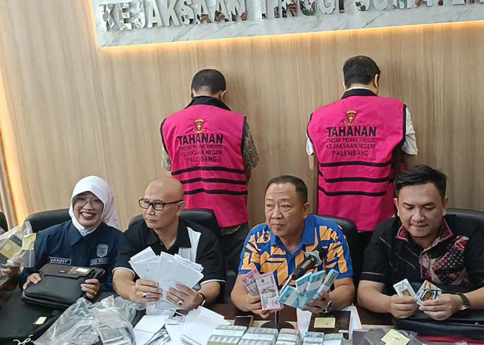 Kejari Palembang Tetapkan Kadisnakertrans Sumsel dan Staf Pribadinya Tersangka Kasus Pemerasan Izin K3