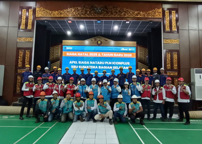 Melayani Sepenuh Hati, PLN Icon Plus Sumbagsel lakukan Apel Siaga NATARU, serta Pastikan Konektivitas Andal 
