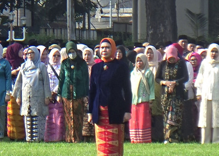 Peringatan Hari Kartini 2026, ASN Sumsel Kompak Berkebaya