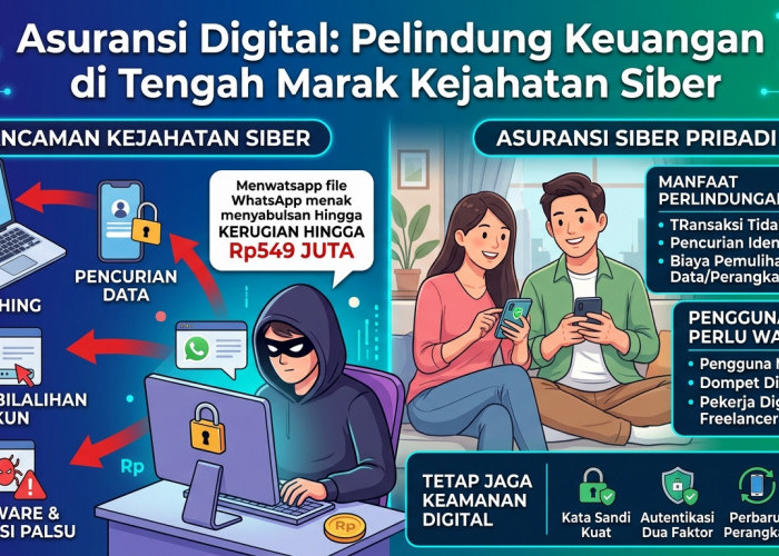 Marak Kejahatan Siber, Asuransi Digital Mulai Jadi Pelindung Keuangan Masyarakat