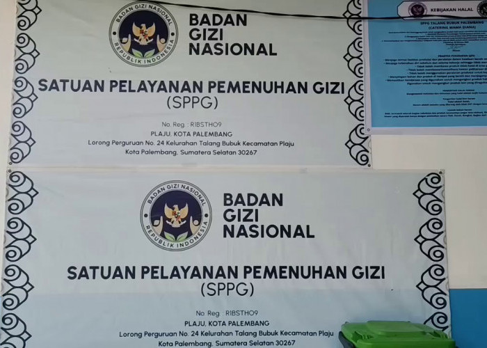 308 SPPG di Sumsel Tak Miliki SLHS, Terancam Ditutup Sementara