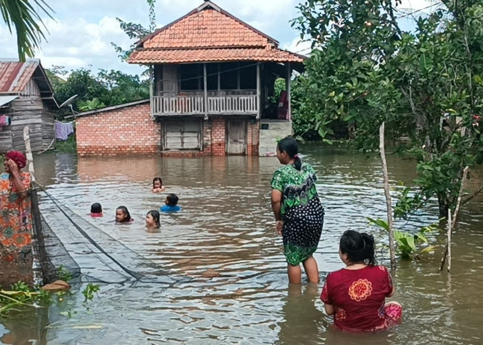  Banjir Melanda Musi Banyuasin, Lebih dari 120 Keluarga Terpaksa Mengungsi