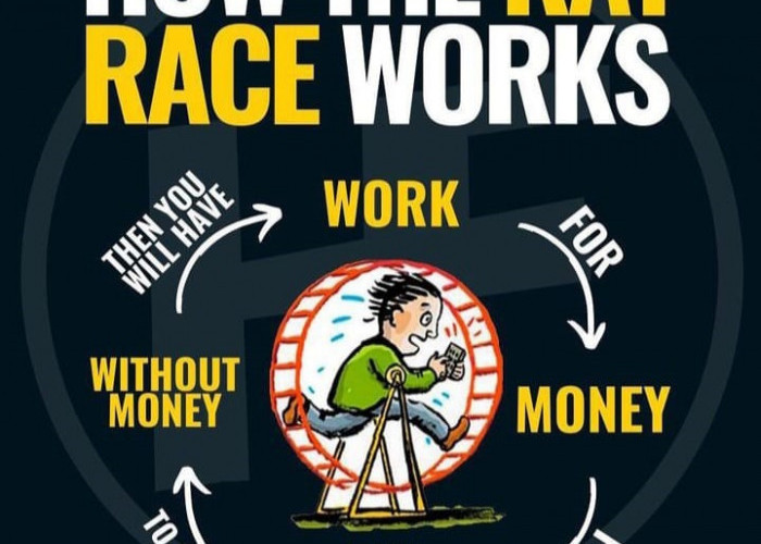 Bekerja Keras Siang Malam Tapi Nasib Kamu Begitu-Begitu Saja: Ayo Keluar Dari Jebakan Rat Race