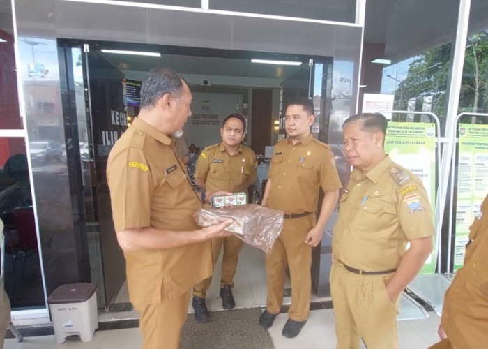 Camat IB 1 Terima 1.000 Tiket Jalan Sehat PALTV