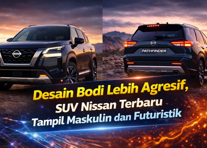 Desain Bodi Lebih Agresif, SUV Nissan Terbaru Tampil Maskulin dan Futuristik
