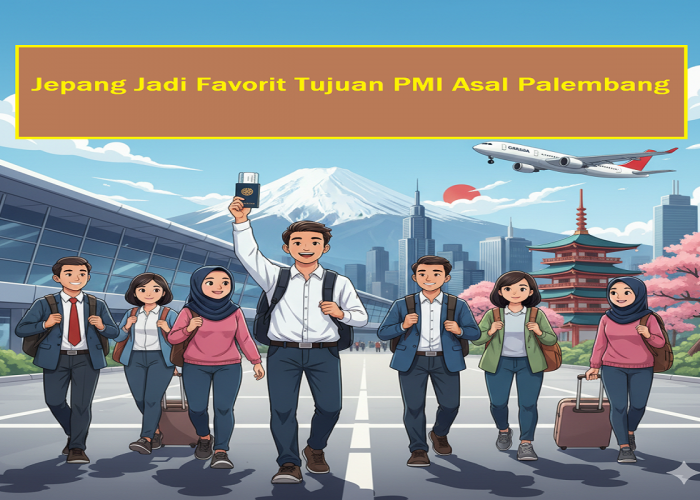 Jepang Jadi Favorit Tujuan PMI Asal Palembang