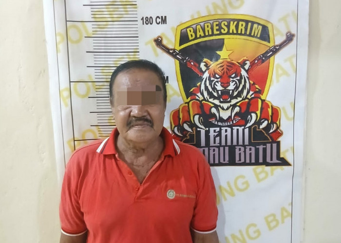 Kakek di Tanjung Batu Diamankan Polisi Usai Bacok Tetangga dengan Parang