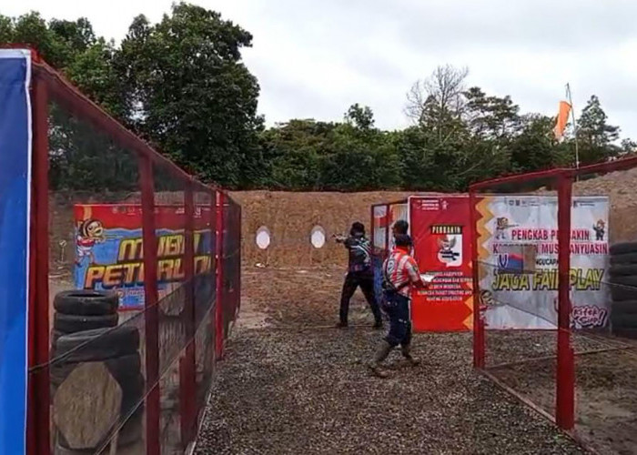 2 Polisi Tembus Podium Porprov XV, Kapolres Muba dan Kapolsek Sanga Desa Sumbang Perak untuk Daerah