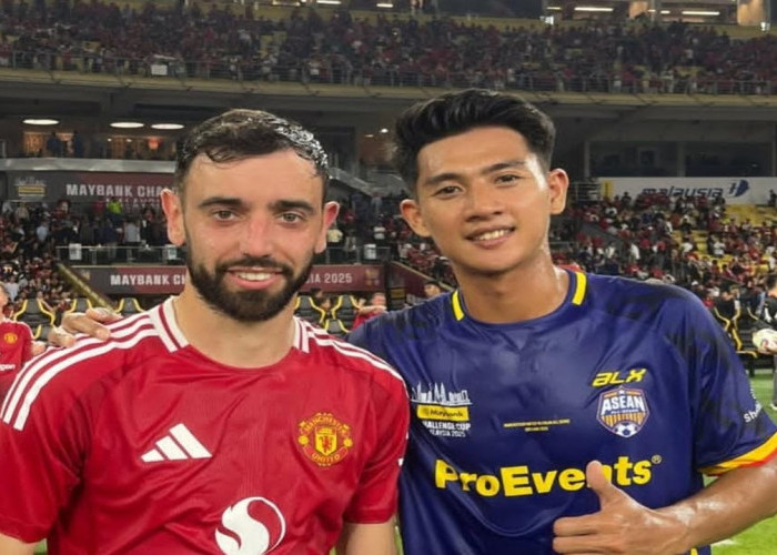 Malik Risaldi Tampil Apik Bersama Tim ASEAN All Star.