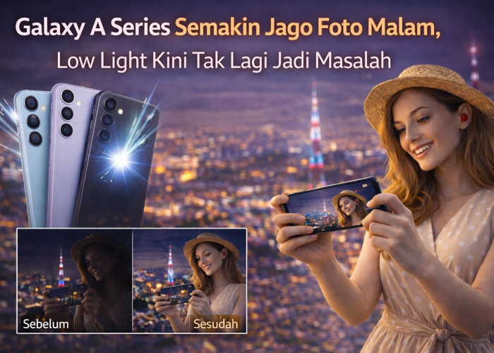 Galaxy A Series Semakin Jago Foto Malam, Low Light Kini Tak Lagi Jadi Masalah