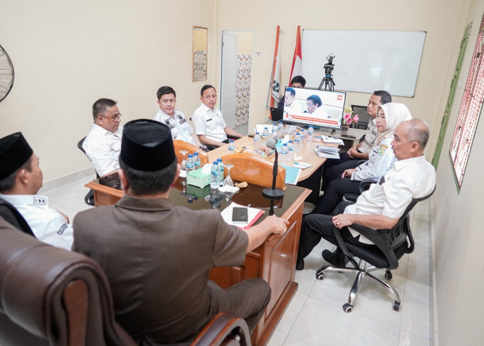 Bupati Muba Ikuti RDP dan Raker dengan Mendagri dan Komisi II DPR RI