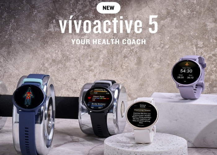 Garmin Vivoactive 5, Jam Tangan Canggih Pemantau Kesehatan Dengan Harga Yang Lebih Terjangkau