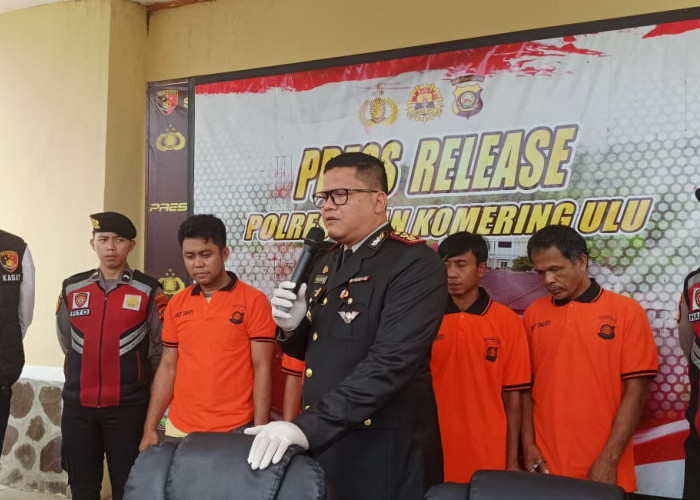Polres OKU Ungkap Pencurian Sawit, Perangi Premanisme