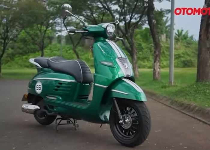 Motor Langka yang Bikin Penasaran! Benarkah Peugeot Django  Lebih Enak dari Vespa?