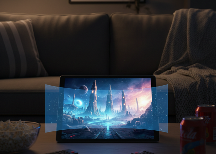 Galaxy Tab A11 Bawa Bioskop Mini ke Rumah Kamu!