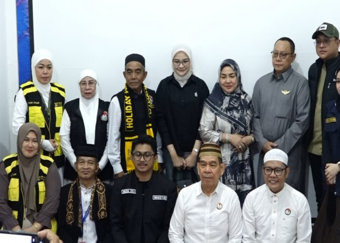 Holiday Angkasa Wisata Gelar Manasik 64 Jemaah Umroh Bersama DPD PMPB Sumsel