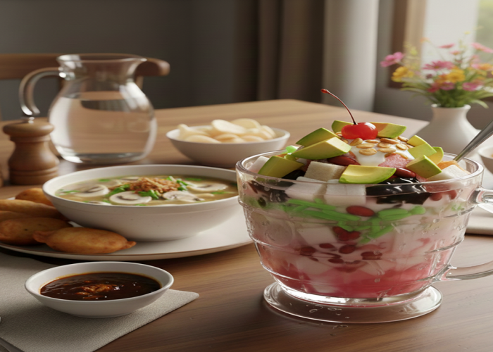 Es Campur Khas Palembang: Minuman Segar dengan Ciri Rasa Manis-Gurih yang Ikonik