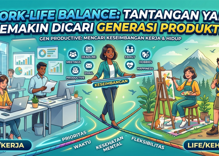 Work-Life Balance: Tantangan yang Semakin Dicari Generasi Produktif