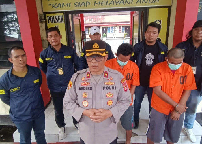 Beraksi Saat Dini Hari, Dua Residivis Pembobol Gudang Bengkel Kembali Ditangkap Polisi