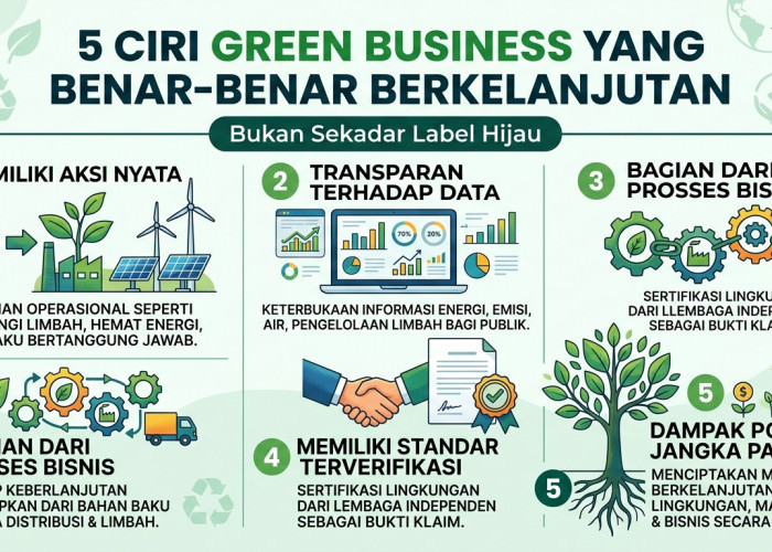 Bukan Sekadar Label Hijau, Ini 5 Ciri Green Business yang Benar-Benar Berkelanjutan
