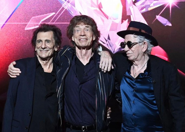 Rolling Stones Merilis Album Baru 'Hackney Diamonds'  Penuh Gairah di London