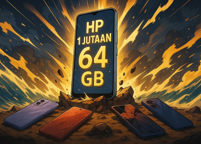 HP 1 Jutaan dengan Penyimpanan 64GB, Solusi Ruang Luas Tanpa Harus Mahal