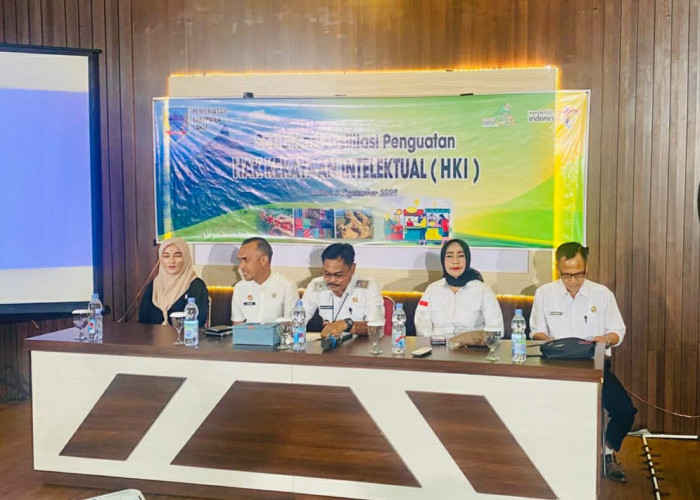 Kanwil Kemenkum Sumsel Gelar Sosialisasi KI di Lahat, Ajak Pelaku Usaha Amankan Aset Intelektual