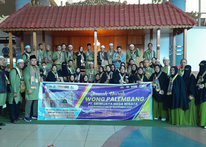 PT Sriwijaya Mega Wisata Kembali Berangkatkan 48 Jemaah Umrah Kloter 2 di Bulan November 2023