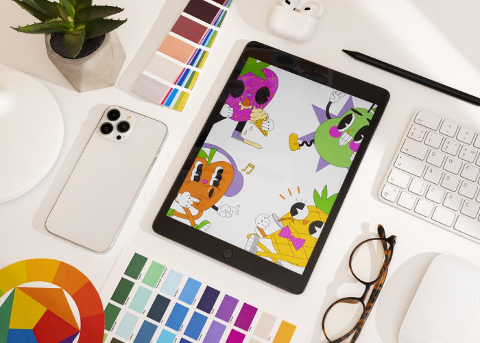 Layar HP 1 Jutaan, Worth Gak Buat Desain Grafis? Yuk, Cek Akurasi Warnanya!