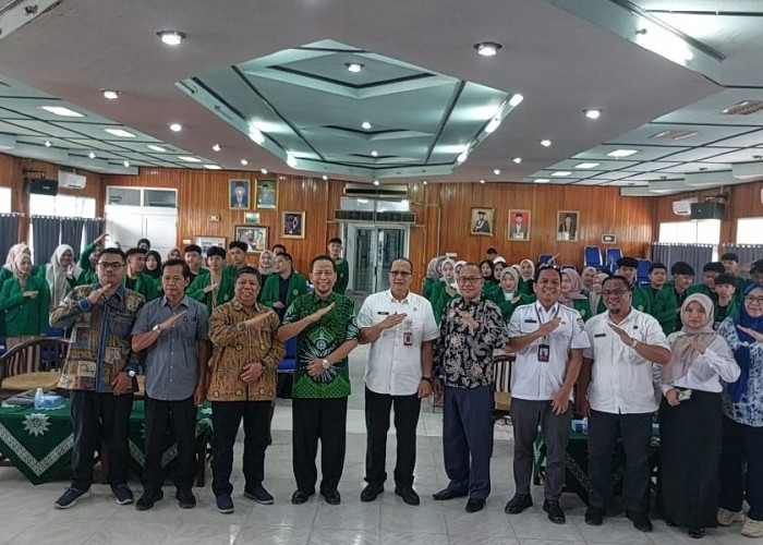 Kesbangpol Kota Palembang Gelar Sosialisasi Demokrasi Menuju Kampus di Universitas Muhammadiyah Palembang