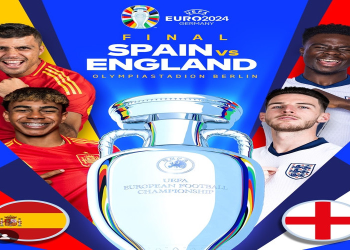 Jelang Final Euro 2024 Timnas Inggris Tampil Full Pemain,  Spanyol Tanpa Penyerang Utama 