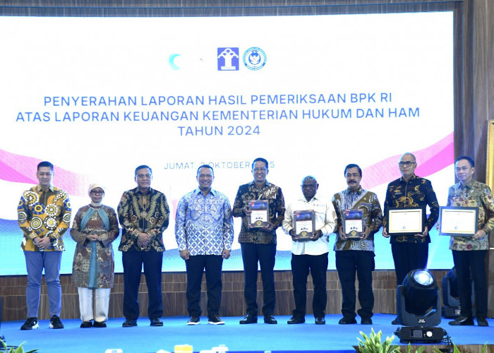 WTP ke-16, Akhir 'Manis' Kemenkumham Sebelum Transformasi Kelembagaan