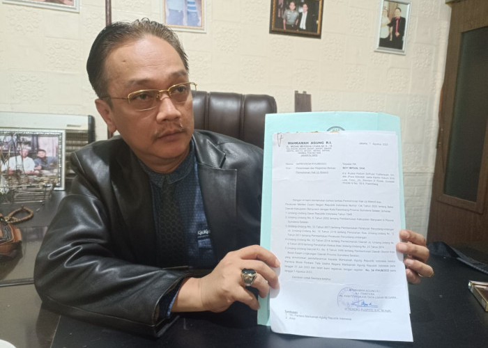 Pemkot Palembang Diharapkan Ikut Gugat Permendagri 134/2022 