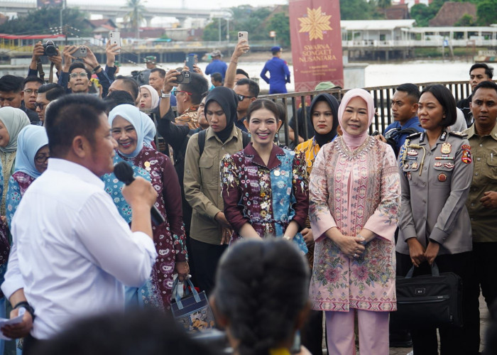 Sriwijaya Ekspo 2025: Kanwil Kemenkum Sumsel turut Semarakkan Swarna Songket Nusantara Palembang