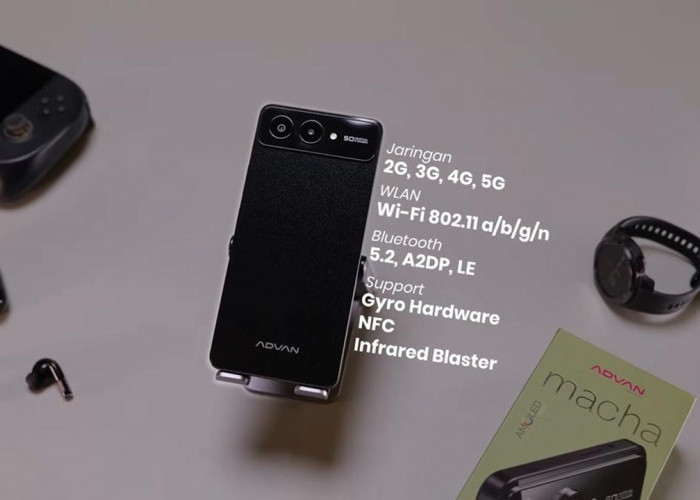 HP Brand Lokal Paling Berani Advan Macha Meluncur