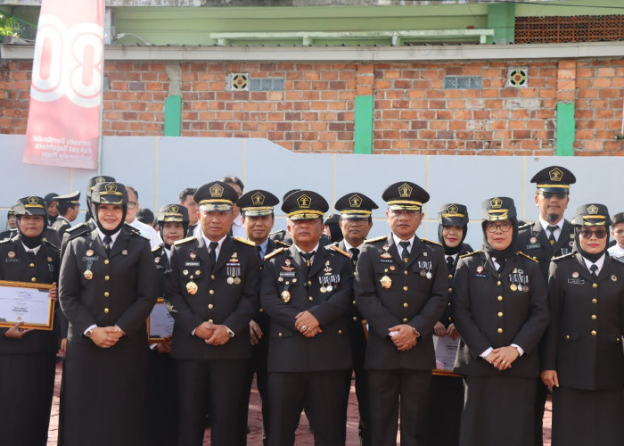 Upacara Hari Pengayoman ke-80, Kanwil Kementerian Hukum Sumsel Tekankan Hukum untuk Rakyat