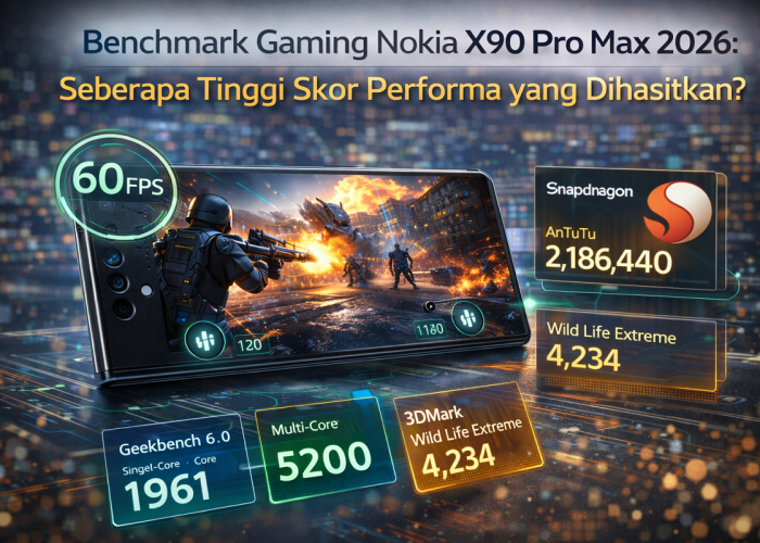 Benchmark Gaming Nokia X90 Pro Max 2026: Seberapa Tinggi Skor Performa yang Dihasilkan?