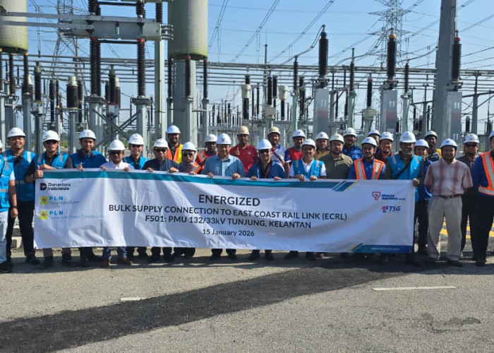Proyek Elektrifikasi Jalur Kereta Malaysia Rampung Lebih Cepat dari Target, PLN Group Perkuat Reputasi Interna