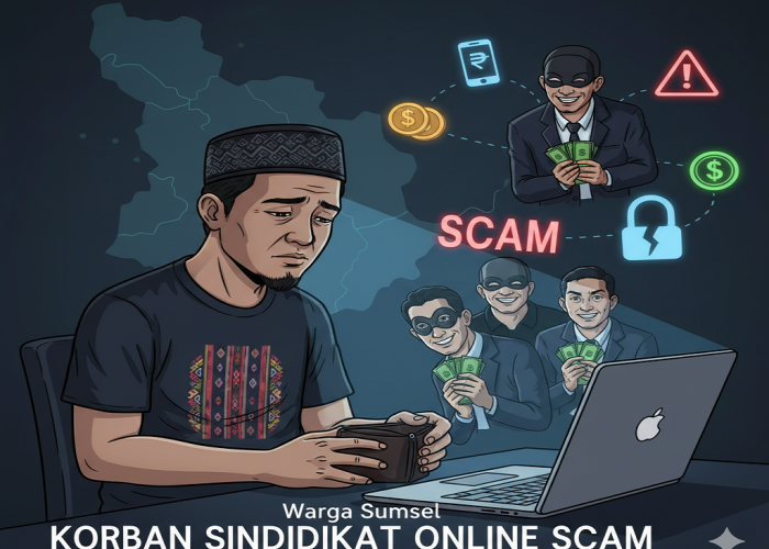13 Warga Sumsel jadi Korban TPPO Sindikat Online Scam
