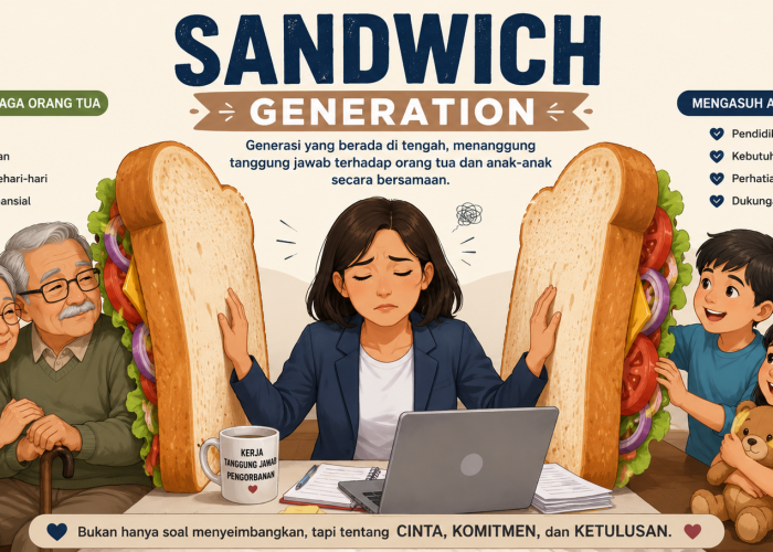 Generasi Sandwich: Tantangan Finansial yang Semakin Banyak Dihadapi Masyarakat Indonesia