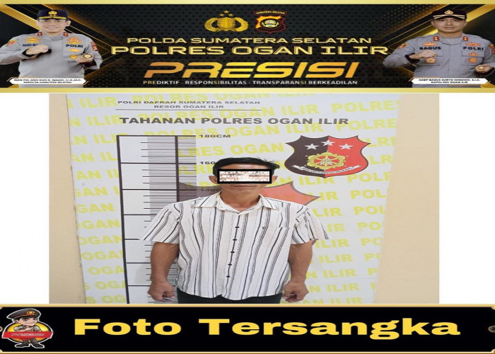 Sungguh Bejat! Ayah di Ogan Ilir Ditangkap Polisi Atas Dugaan Cabuli Anak Sendiri