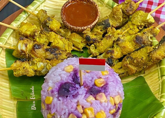 Resep Nasi Subut dan Sate Ikan Pari Cita Rasa Khas Kalimantan Utara