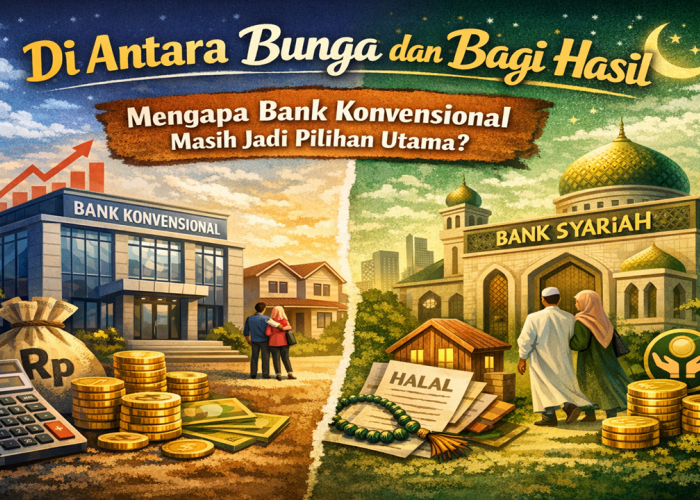 Bank Syariah Tumbuh, Bank Konvensional Tetap Unggul: Sebuah Realitas