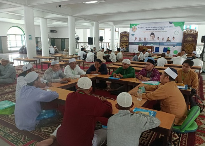 107 Imam dan Khotib Se-Sumatera Selatan Ikuti Pembinaan dan Peningkatan Kompetensi