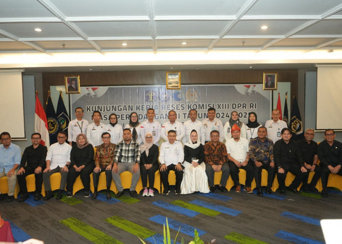 Komisi XIII DPR RI Apresiasi Capaian Kinerja Kemenkum Sumsel