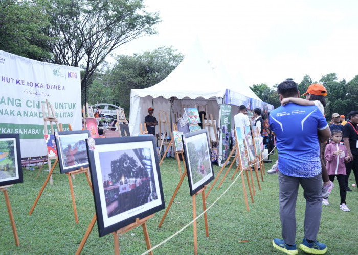 Sahabat Disabilitas dan UMKM Meriahkan HUT ke -80 PT KAI