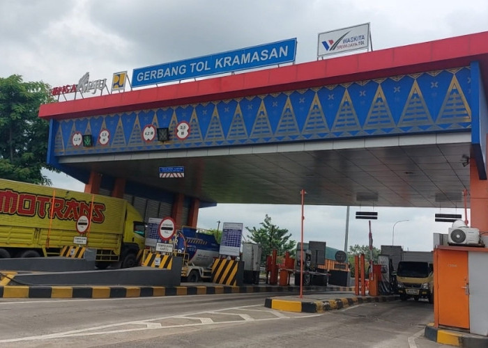 Arus Lalu Lintas Tol Keramasan Masih Normal Saat Libur Panjang